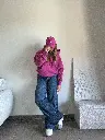 pinkoutfit-summer-rose-pink-sweat-tshirt-casquette-lovepink-lookrose-modefemme-modedurable-armedangels-totallook-5.webp