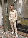 CHEMISE JACKY - BLANC COQUILLE