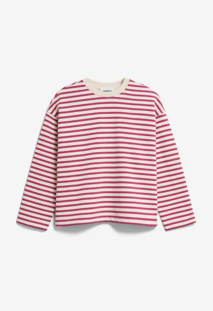 SWEAT FRANKAA STRIPE ROSE