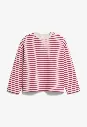 SWEAT FRANKAA STRIPE ROSE