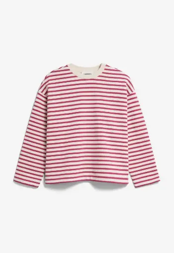 SWEAT FRANKAA STRIPE ROSE